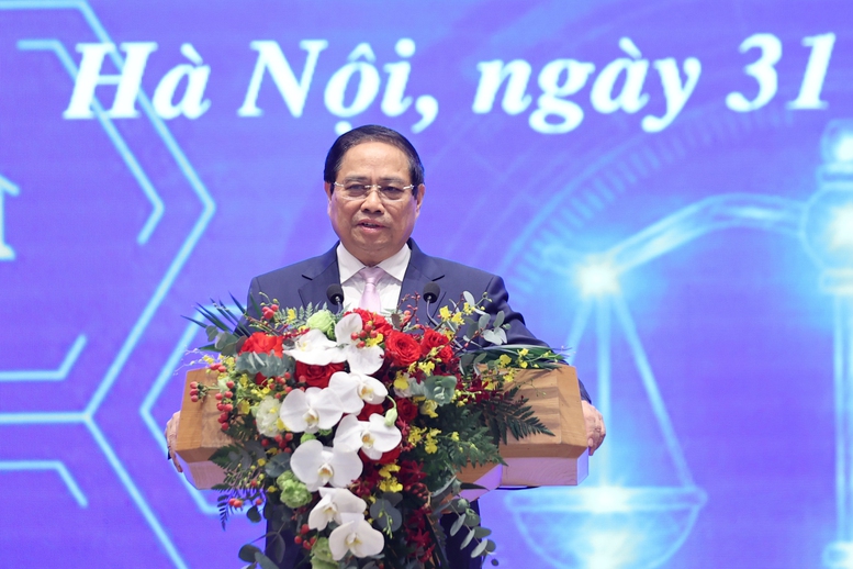Thủ tướng Phạm Minh Chính khai trương Cổng Pháp luật quốc gia- Ảnh 4. Thủ tướng Phạm Minh Chính khai trương Cổng Pháp luật quốc gia- Ảnh 4.