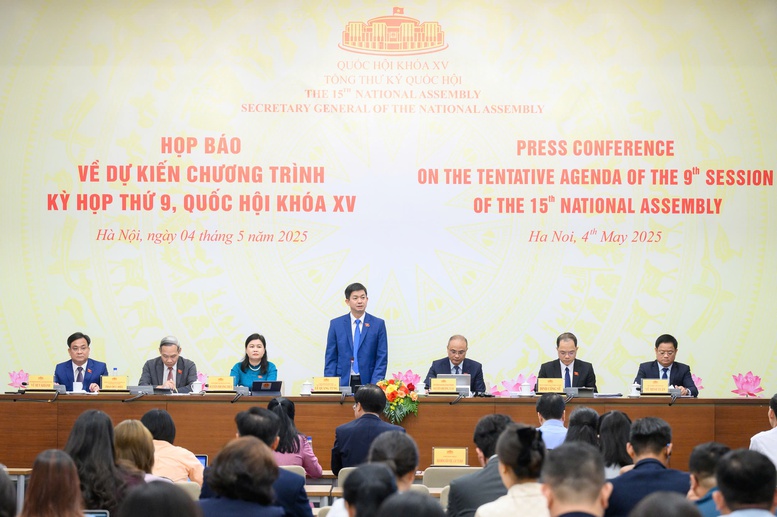 Ngày 5/5, chính thức khai mạc Kỳ họp thứ 9, Quốc hội khóa XV
- Ảnh 1. Ngày 5/5, chính thức khai mạc Kỳ họp thứ 9, Quốc hội khóa XV
- Ảnh 1.