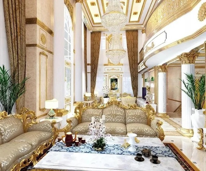 Biệt thự 2.400m2 dát vàng của vợ chồng bà Nguyễn Phương Hằng: Mang tên riêng với kiến trúc châu Âu giữa lòng TP- Ảnh 4. Biệt thự 2.400m2 dát vàng của vợ chồng bà Nguyễn Phương Hằng: Mang tên riêng với kiến trúc châu Âu giữa lòng TP- Ảnh 4.