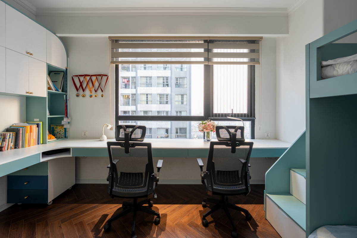 Căn hộ 270 m2 phong cách Á Đông cho ba thế hệ- Ảnh 14. Căn hộ 270 m2 phong cách Á Đông cho ba thế hệ- Ảnh 14.