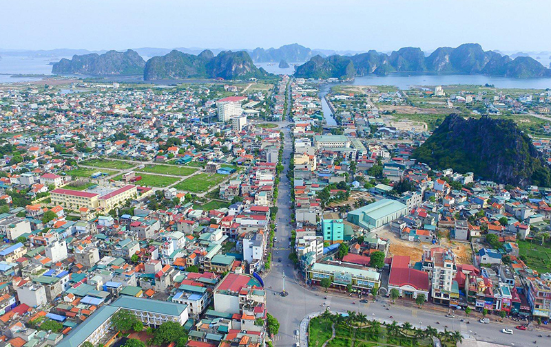 Một góc của TP. Cẩm Phả. Nguồn ảnh: Internet Một góc của TP. Cẩm Phả. Nguồn ảnh: Internet