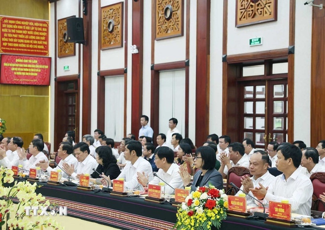 Tổng Bí thư: Đưa tỉnh Gia Lai mới trở thành một cực tăng trưởng quan trọng ở Trung - Trung Bộ- Ảnh 2. Tổng Bí thư: Đưa tỉnh Gia Lai mới trở thành một cực tăng trưởng quan trọng ở Trung - Trung Bộ- Ảnh 2.