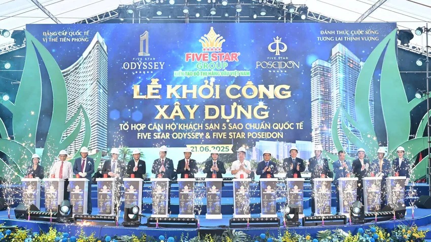 Chính thức khởi công tòa nhà chọc trời 50 tầng cao nhất thành phố biển- Ảnh 1. Chính thức khởi công tòa nhà chọc trời 50 tầng cao nhất thành phố biển- Ảnh 1.