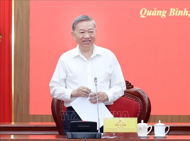 Tổng Bí thư Tô Lâm: Đòn bẩy chiến lược đưa Quảng Trị vươn lên trở thành cực tăng trưởng mới vùng Bắc Trung Bộ- Ảnh 3. Tổng Bí thư Tô Lâm: Đòn bẩy chiến lược đưa Quảng Trị vươn lên trở thành cực tăng trưởng mới vùng Bắc Trung Bộ- Ảnh 3.