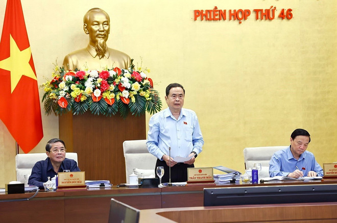 Khai mạc Phiên họp thứ 46 của Ủy ban Thường vụ Quốc hội- Ảnh 1.