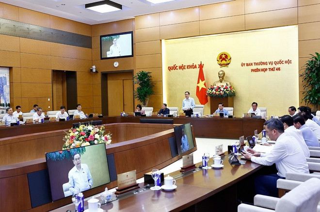 Khai mạc Phiên họp thứ 46 của Ủy ban Thường vụ Quốc hội- Ảnh 2.
