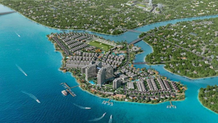 Khởi công bến thuỷ nội địa tại đảo đô thị 7.200 tỷ bên sông Đồng Nai, đưa đón cư dân và chuyên gia bằng đường sông- Ảnh 1. Khởi công bến thuỷ nội địa tại đảo đô thị 7.200 tỷ bên sông Đồng Nai, đưa đón cư dân và chuyên gia bằng đường sông- Ảnh 1.
