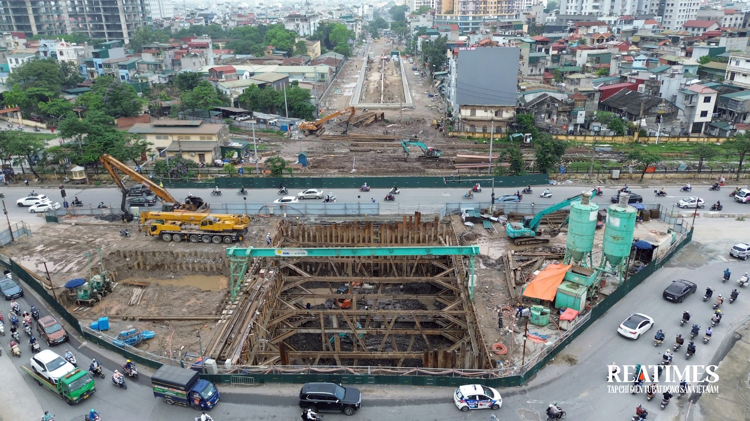 Hà Nội: Hầm chui Kim Đồng - Giải Phóng dần lộ diện, dự kiến về đích đầu năm 2026