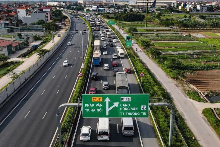 Dự án 3.200 tỷ giúp giảm ùn tắc cao tốc Pháp Vân - Cầu Giẽ vẫn ‘đứng hình’ sau gần 2 năm khởi công- Ảnh 1.