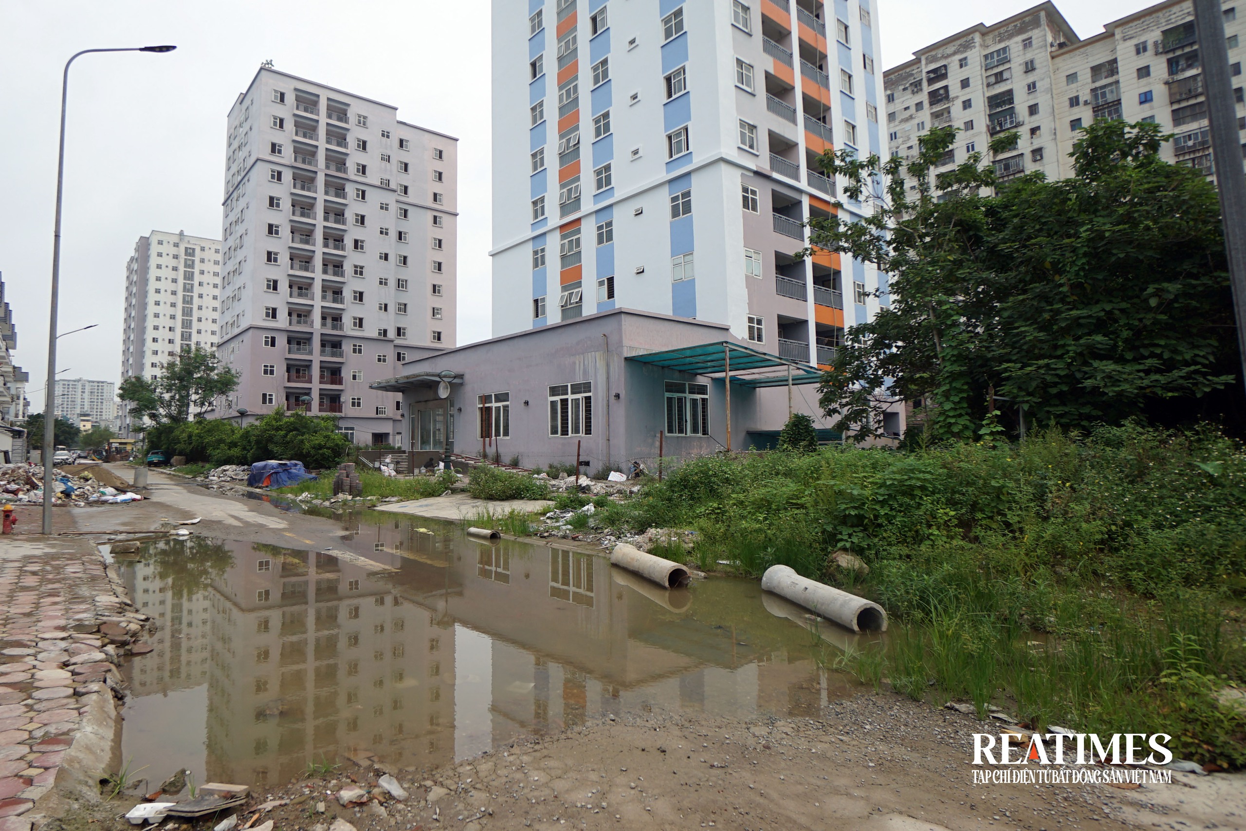 Hà Nội: Khu tái định cư Đền Lừ III bỏ hoang không người ở
