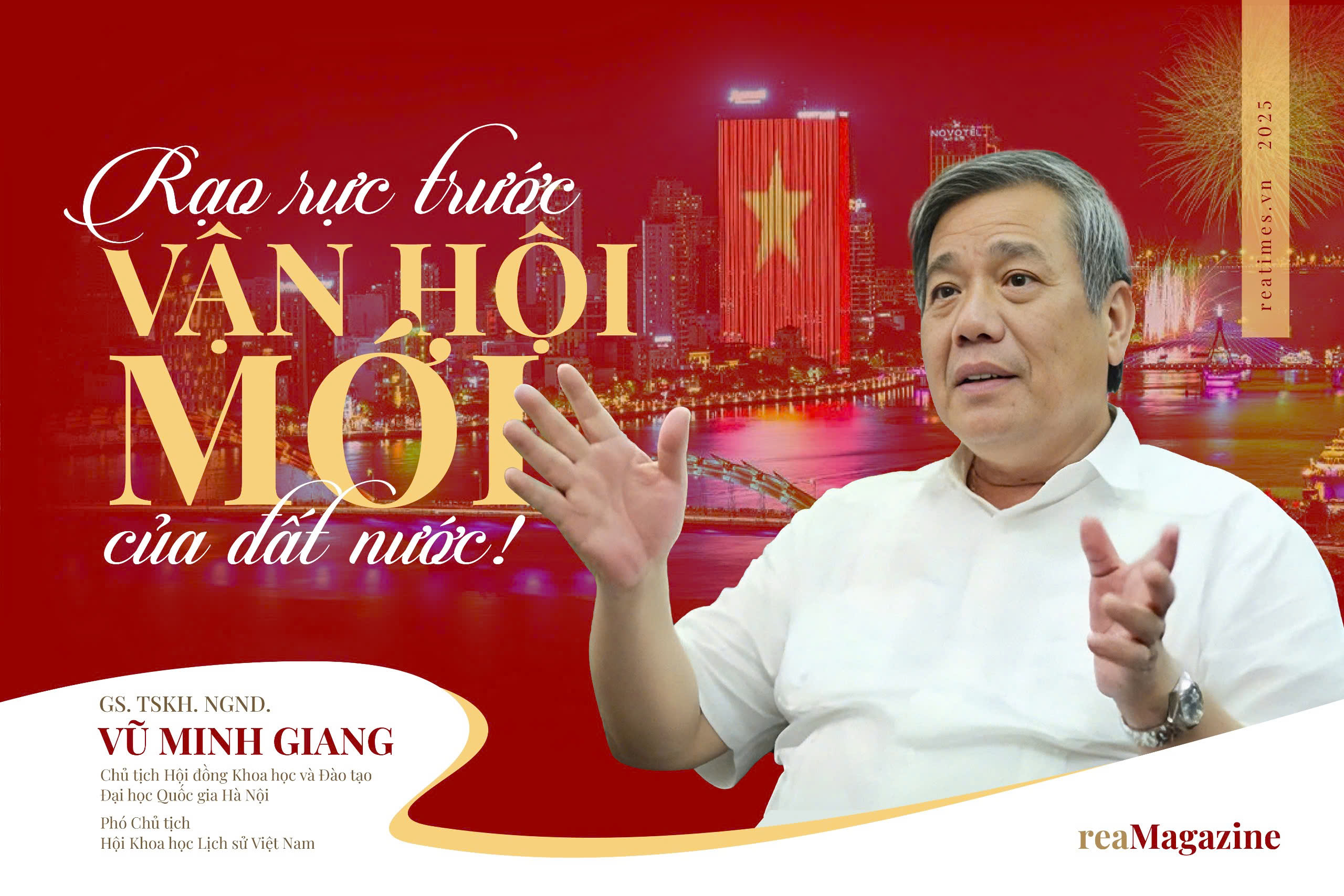 GS. TSKH. NGND. Vũ Minh Giang: Khi kinh tế tư nhân mang khát vọng dân tộc trên vai, hãy mạnh dạn giao sứ mệnh lớn cho họ!