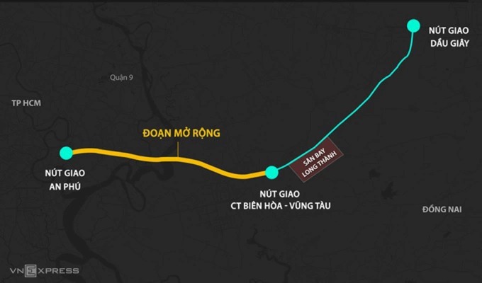 Chỉ hơn 1 tháng nữa, dự án mở rộng cao tốc hơn 15.000 tỷ kết nối sân bay lớn nhất Việt Nam sẽ khởi công- Ảnh 1.