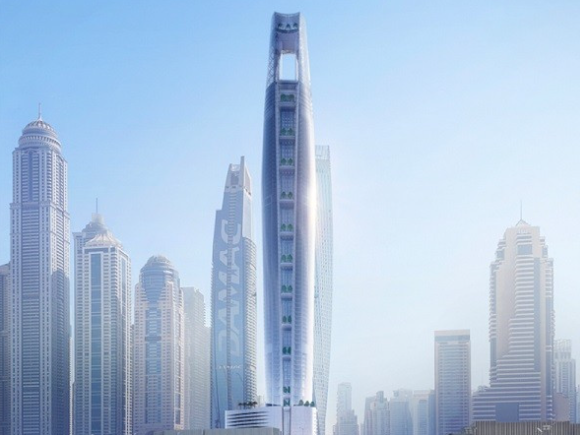 Sắp khánh thành khách sạn cao nhất thế giới: Vượt xa tháp Eiffel với 82 tầng và hơn 1.000 phòng- Ảnh 1. Sắp khánh thành khách sạn cao nhất thế giới: Vượt xa tháp Eiffel với 82 tầng và hơn 1.000 phòng- Ảnh 1.