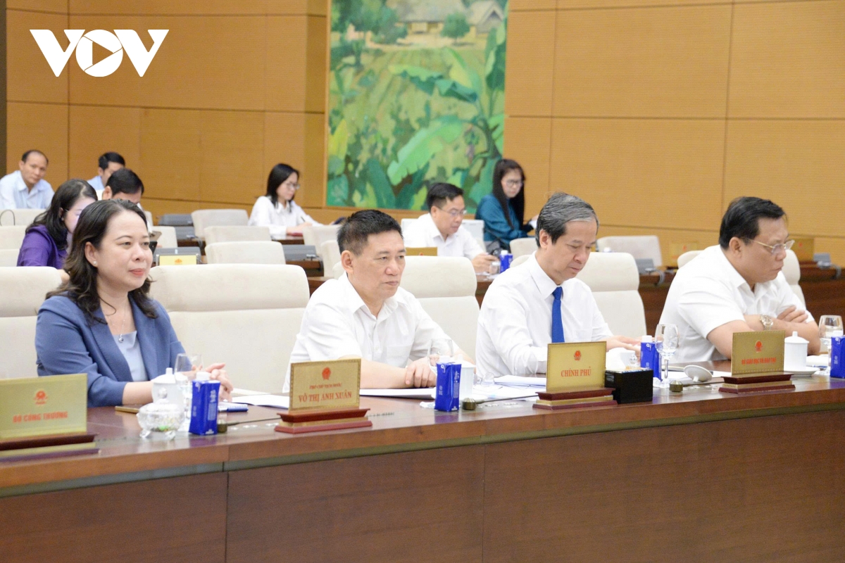 Chủ tịch Quốc hội: Khẳng định vai trò dẫn dắt, kiến tạo của Quốc hội, Chính phủ- Ảnh 4. Chủ tịch Quốc hội: Khẳng định vai trò dẫn dắt, kiến tạo của Quốc hội, Chính phủ- Ảnh 4.