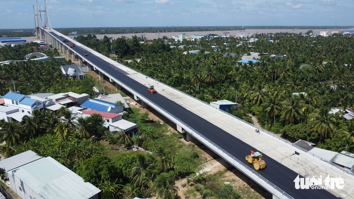 Cầu Rạch Miễu 2 hiện nay. Nguồn ảnh: Báo Tuổi Trẻ Cầu Rạch Miễu 2 hiện nay. Nguồn ảnh: Báo Tuổi Trẻ