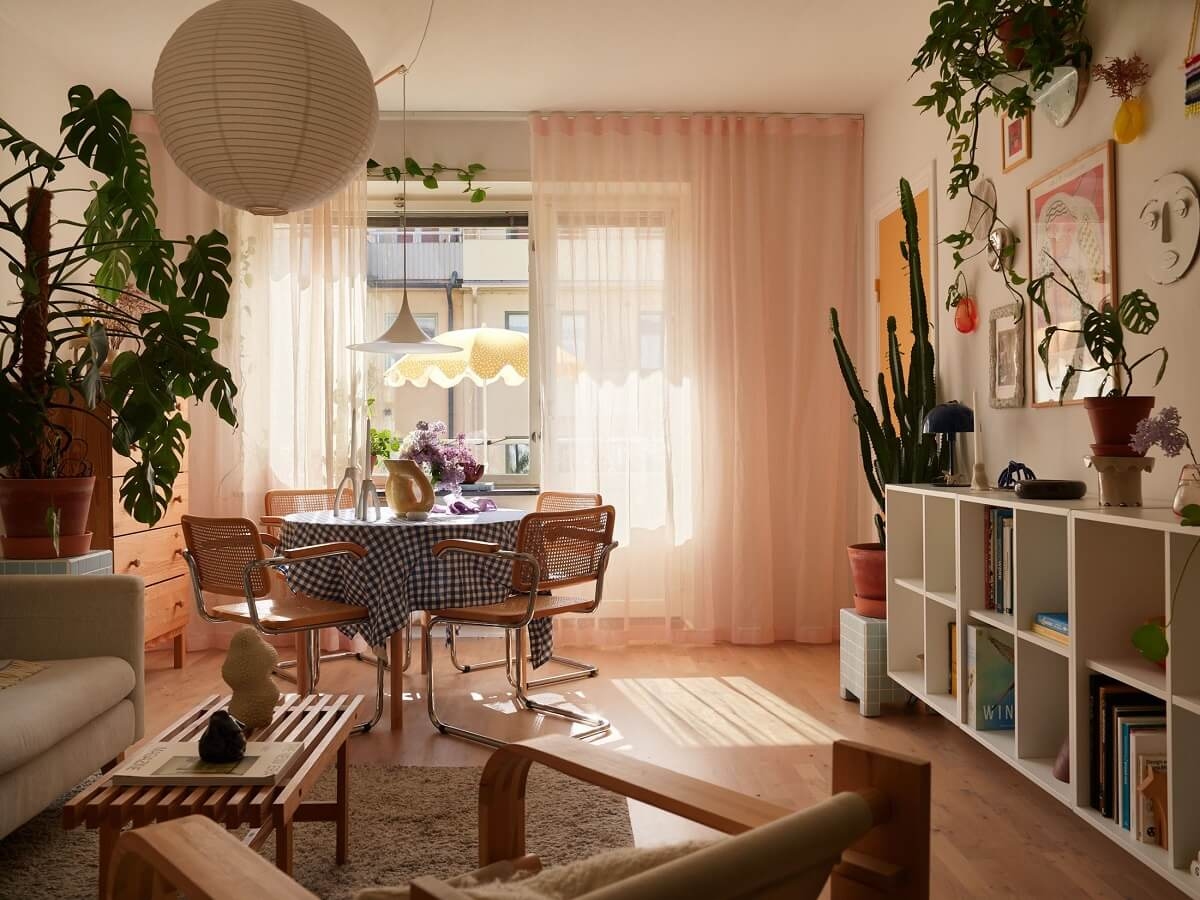 Những căn hộ hơn 40 m2 vẫn ngập tràn ánh sáng, cây xanh- Ảnh 9.