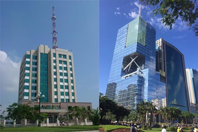 Tòa tháp 'xiên đinh' nổi tiếng giữa lòng TP: Sở hữu 3 mặt tiền đắt giá, bao quanh bởi quảng trường đi bộ- Ảnh 1.