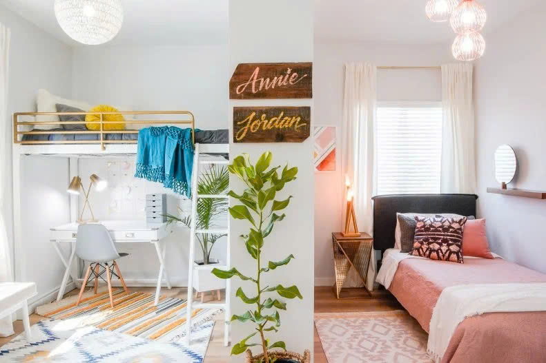 10 ý tưởng phân chia phòng thông minh không cần vách ngăn- Ảnh 2.