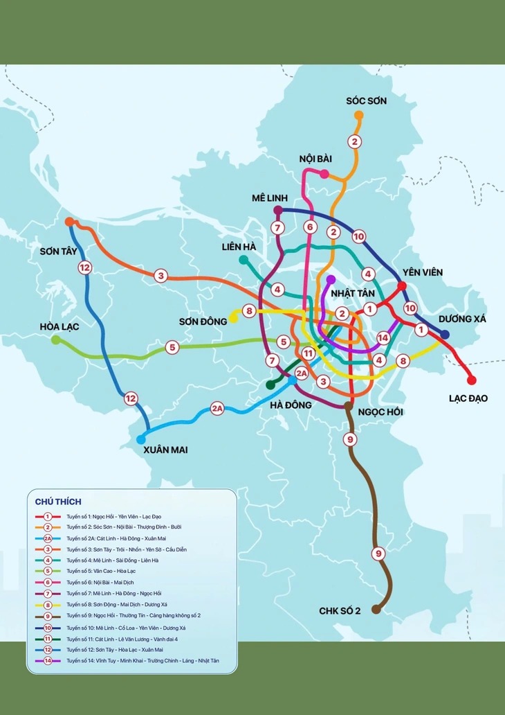 Tập đoàn xây dựng hàng đầu Trung Quốc muốn tham gia vào dự án metro có vốn đầu tư và chiều dài lớn nhất Thủ đô- Ảnh 1.