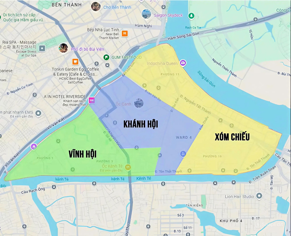TP.HCM: Quận 4 sáp nhập còn bao nhiêu phường?- Ảnh 2. TP.HCM: Quận 4 sáp nhập còn bao nhiêu phường?- Ảnh 2.