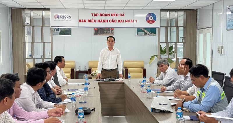 Chủ tịch tỉnh Vĩnh Long chỉ đạo gỡ vướng cho dự án cầu dây văng lớn thứ 2 Việt Nam do Tập đoàn Đèo Cả thực hiện- Ảnh 1. Chủ tịch tỉnh Vĩnh Long chỉ đạo gỡ vướng cho dự án cầu dây văng lớn thứ 2 Việt Nam do Tập đoàn Đèo Cả thực hiện- Ảnh 1.