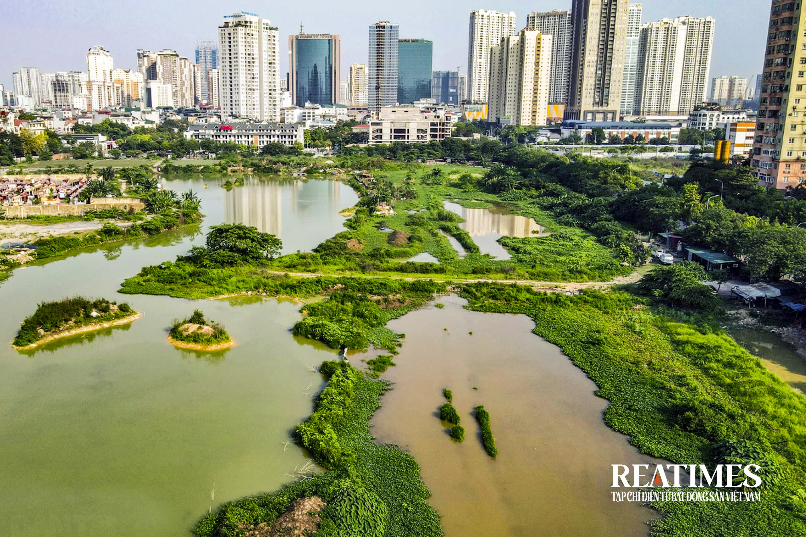 Hà Nội: Hiện trạng công viên hồ điều hòa khu đô thị Tây Nam "15 năm trên giấy"
