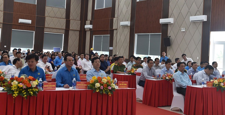 Khởi công dự án nhà ở xã hội đầu tiên cho công nhân, người lao động thuê bằng nguồn tài chính công đoàn- Ảnh 1. Khởi công dự án nhà ở xã hội đầu tiên cho công nhân, người lao động thuê bằng nguồn tài chính công đoàn- Ảnh 1.
