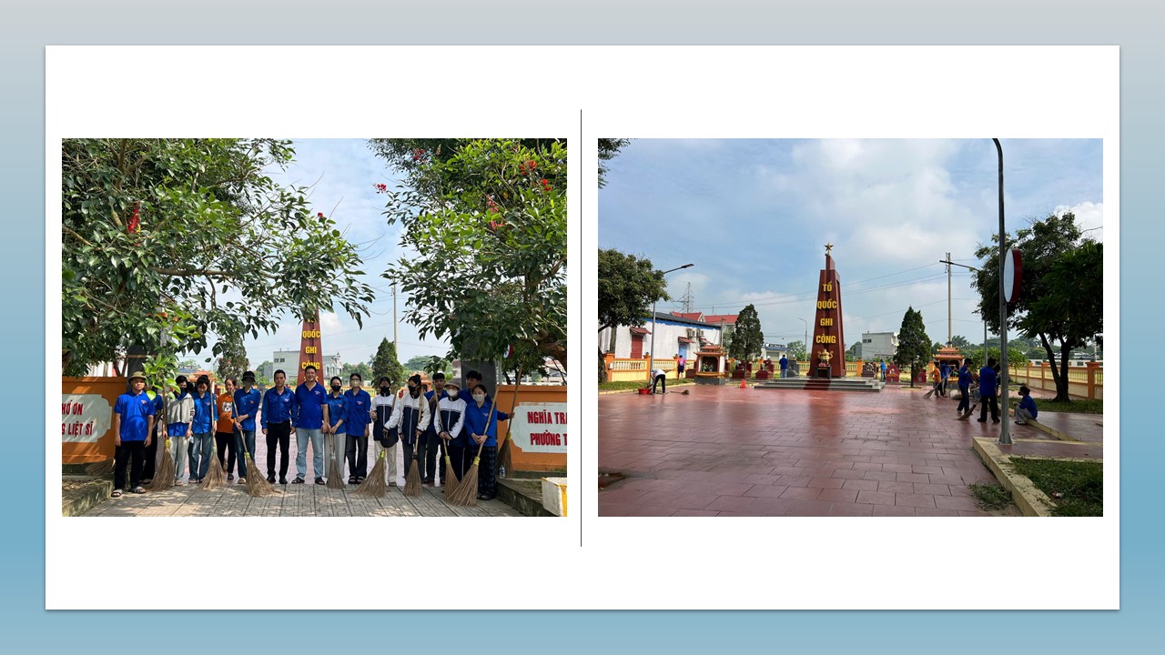 Chi đoàn Đội Truyền tải điện Đông Bắc 3 lan tỏa tinh thần “Uống nước nhớ nguồn”- Ảnh 3. Chi đoàn Đội Truyền tải điện Đông Bắc 3 lan tỏa tinh thần “Uống nước nhớ nguồn”- Ảnh 3.