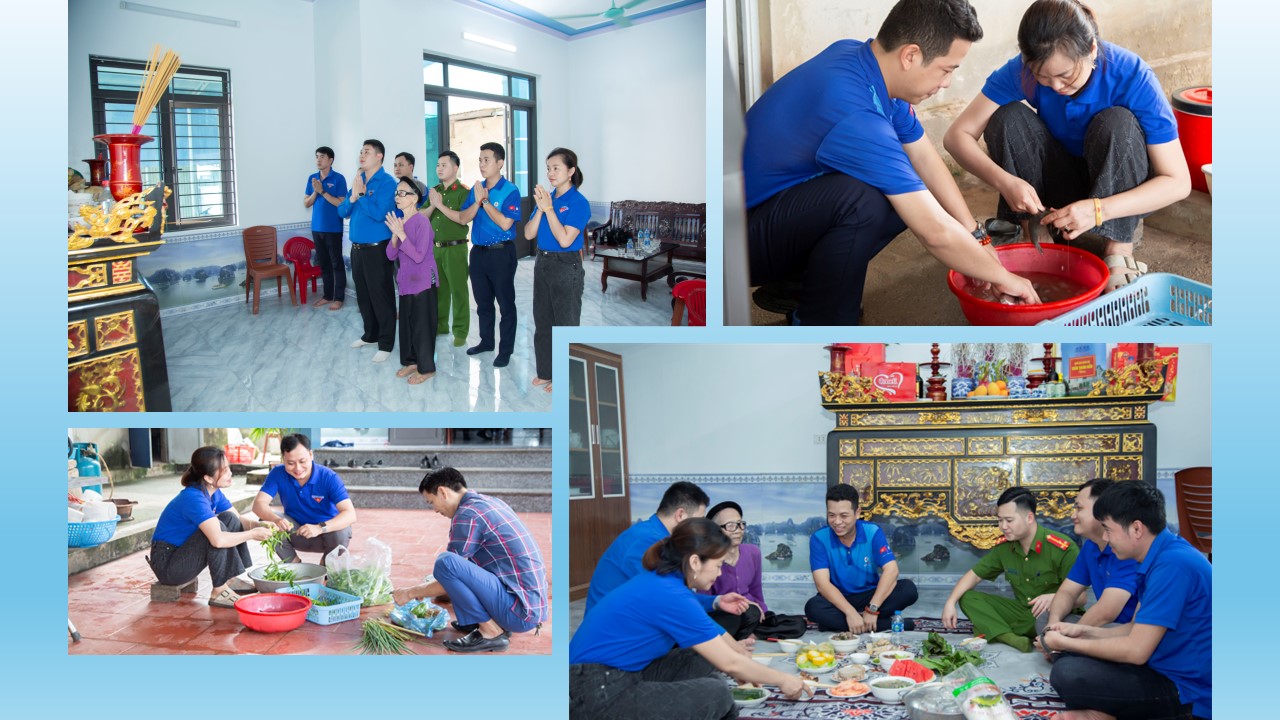 Chi đoàn Đội Truyền tải điện Đông Bắc 3 lan tỏa tinh thần “Uống nước nhớ nguồn”- Ảnh 6. Chi đoàn Đội Truyền tải điện Đông Bắc 3 lan tỏa tinh thần “Uống nước nhớ nguồn”- Ảnh 6.