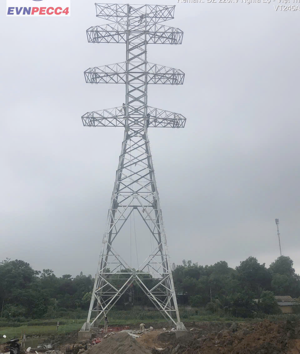 Dồn lực đưa Dự án đường dây 220kV đấu nối Nghĩa Lộ - Việt Trì về đích- Ảnh 4.