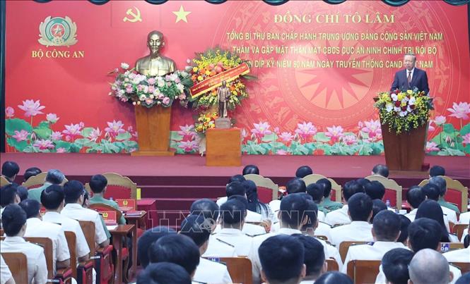 Tổng Bí thư: Đổi mới mạnh mẽ tư duy, cách thức triển khai bảo vệ an ninh chính trị nội bộ- Ảnh 3.