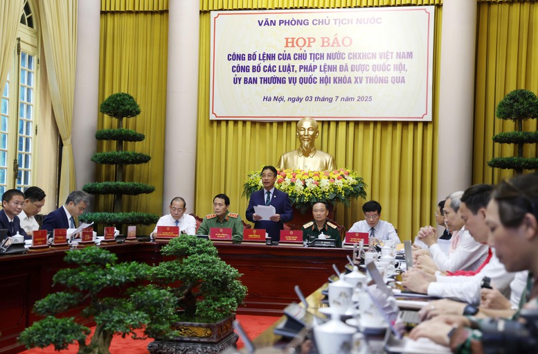 Công bố Lệnh của Chủ tịch nước về 15 luật, 1 pháp lệnh vừa được thông qua- Ảnh 1.