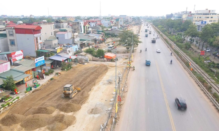 Quốc lộ 1A tại Km192+799. Nguồn ảnh: Báo Kinh tế Đô thị
