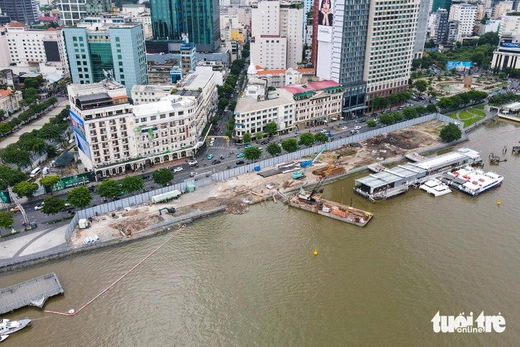 Dự án cầu đi bộ nghìn tỷ đầu tiên bắc qua dòng sông biểu tượng của TP. HCM có chuyển động mới- Ảnh 1.
