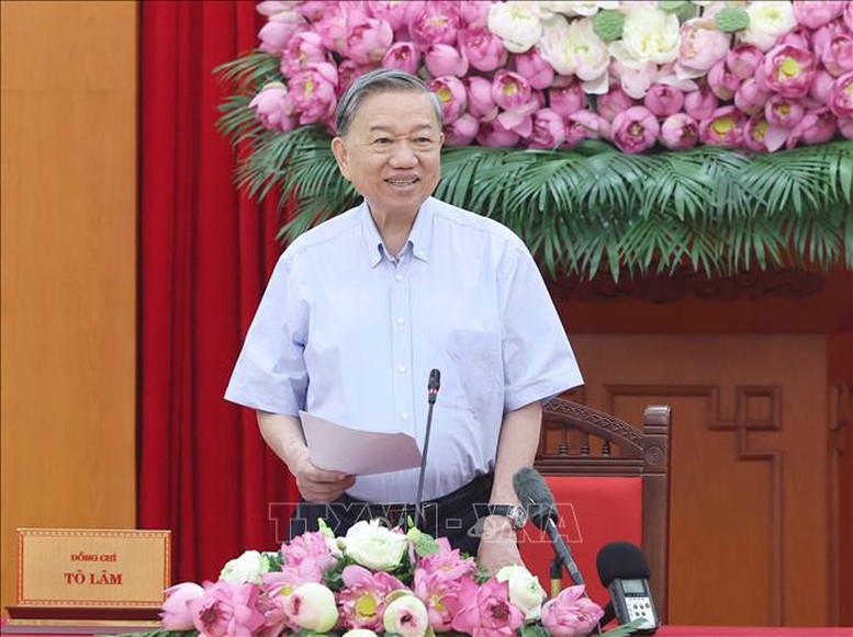 Tổng Bí thư: Tiếp tục chủ động rà soát, hoàn thiện dự thảo các văn kiện Đại hội XIV của Đảng- Ảnh 1. Tổng Bí thư: Tiếp tục chủ động rà soát, hoàn thiện dự thảo các văn kiện Đại hội XIV của Đảng- Ảnh 1.