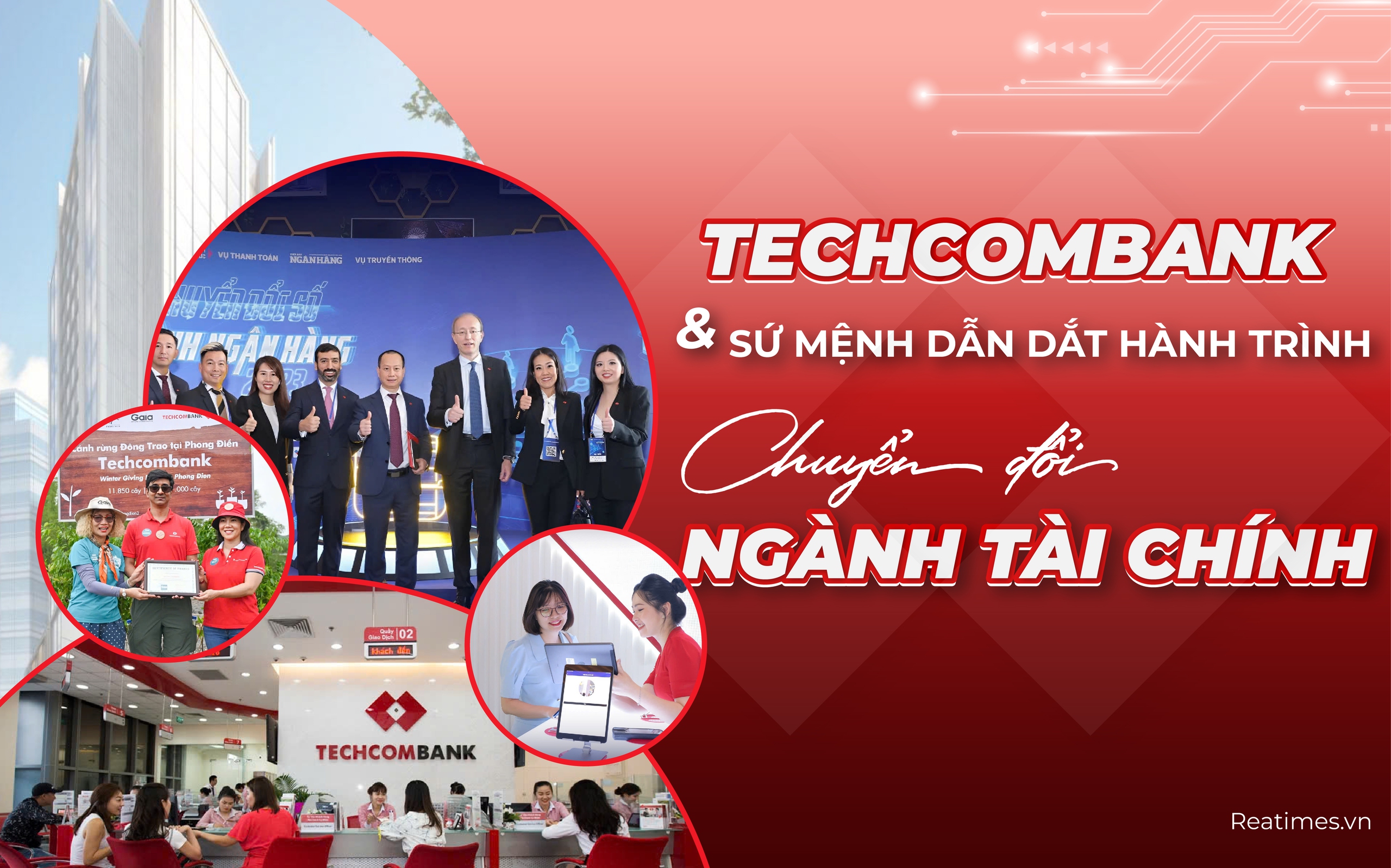 Techcombank: Song hành chiến lược “số” - “xanh”, dẫn dắt hành trình chuyển đổi ngành tài chính