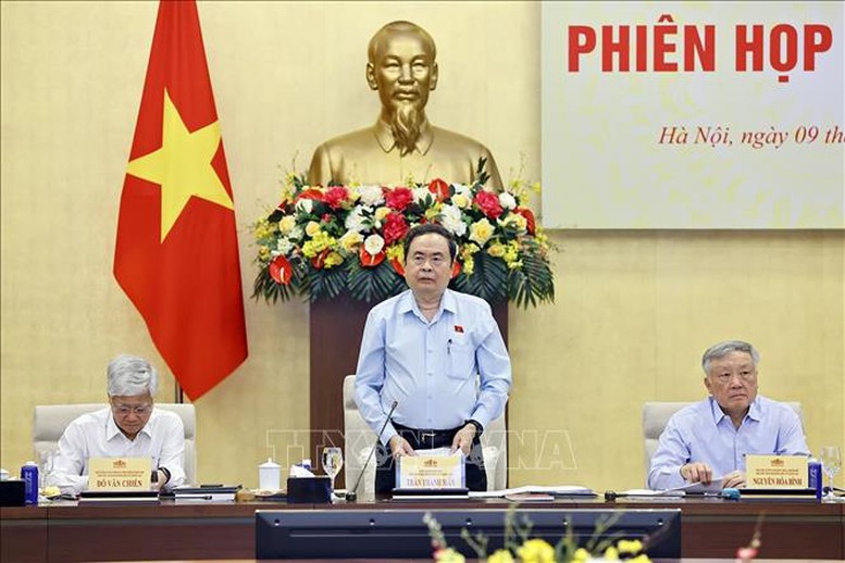 Phiên họp thứ nhất Hội đồng Bầu cử quốc gia- Ảnh 1. Phiên họp thứ nhất Hội đồng Bầu cử quốc gia- Ảnh 1.