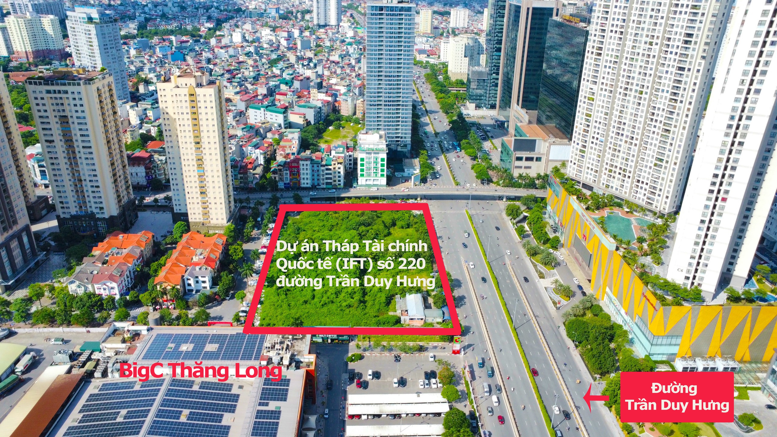 Hà Nội: Dự án tháp tài chính quốc tế hơn 13.000m2 đất sau 20 năm để cỏ mọc hoang gây lãng phí