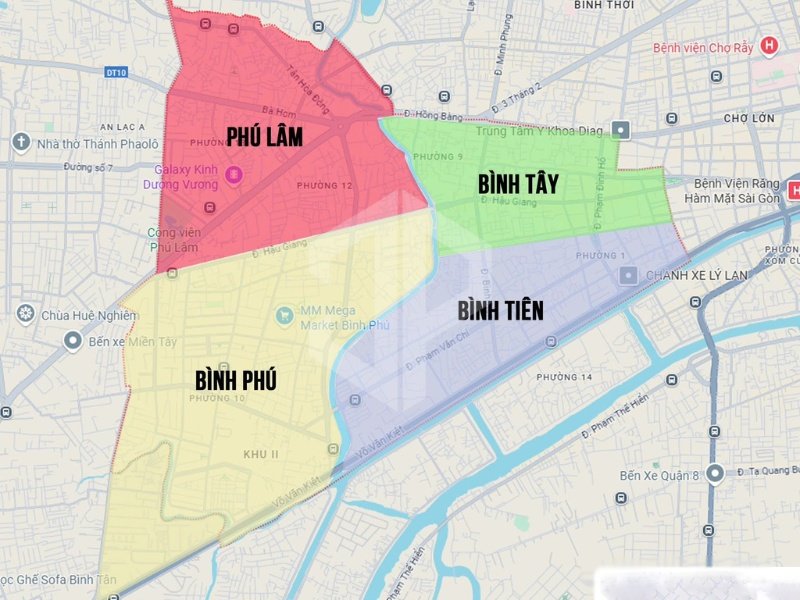 Quận 6 sau khi sáp nhập còn bao nhiêu phường?- Ảnh 3.