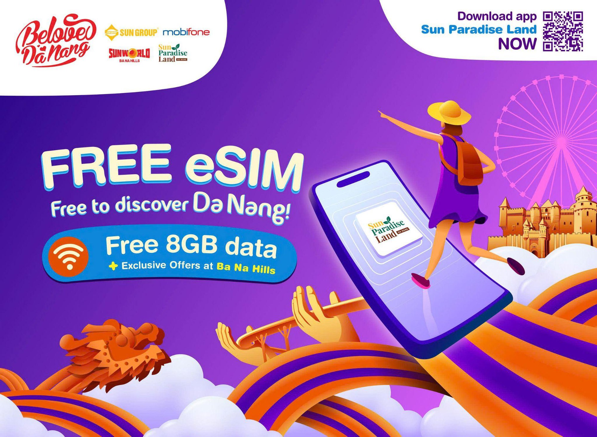 50.000 eSIM miễn phí đang chờ khách quốc tế tại Đà Nẵng- Ảnh 1.