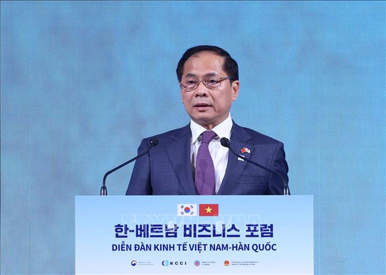 Tổng Bí thư Tô Lâm và Thủ tướng Hàn Quốc dự Diễn đàn Kinh tế Việt Nam - Hàn Quốc- Ảnh 5.
