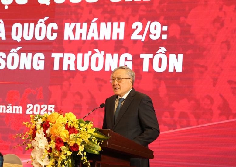 Phát biểu của Phó Thủ tướng Thường trực Chính phủ Nguyễn Hòa Bình tại Hội thảo khoa học “Cách mạng Tháng Tám và Quốc khánh 2/9: Giá trị thời đại và sức sống trường tồn”- Ảnh 1.