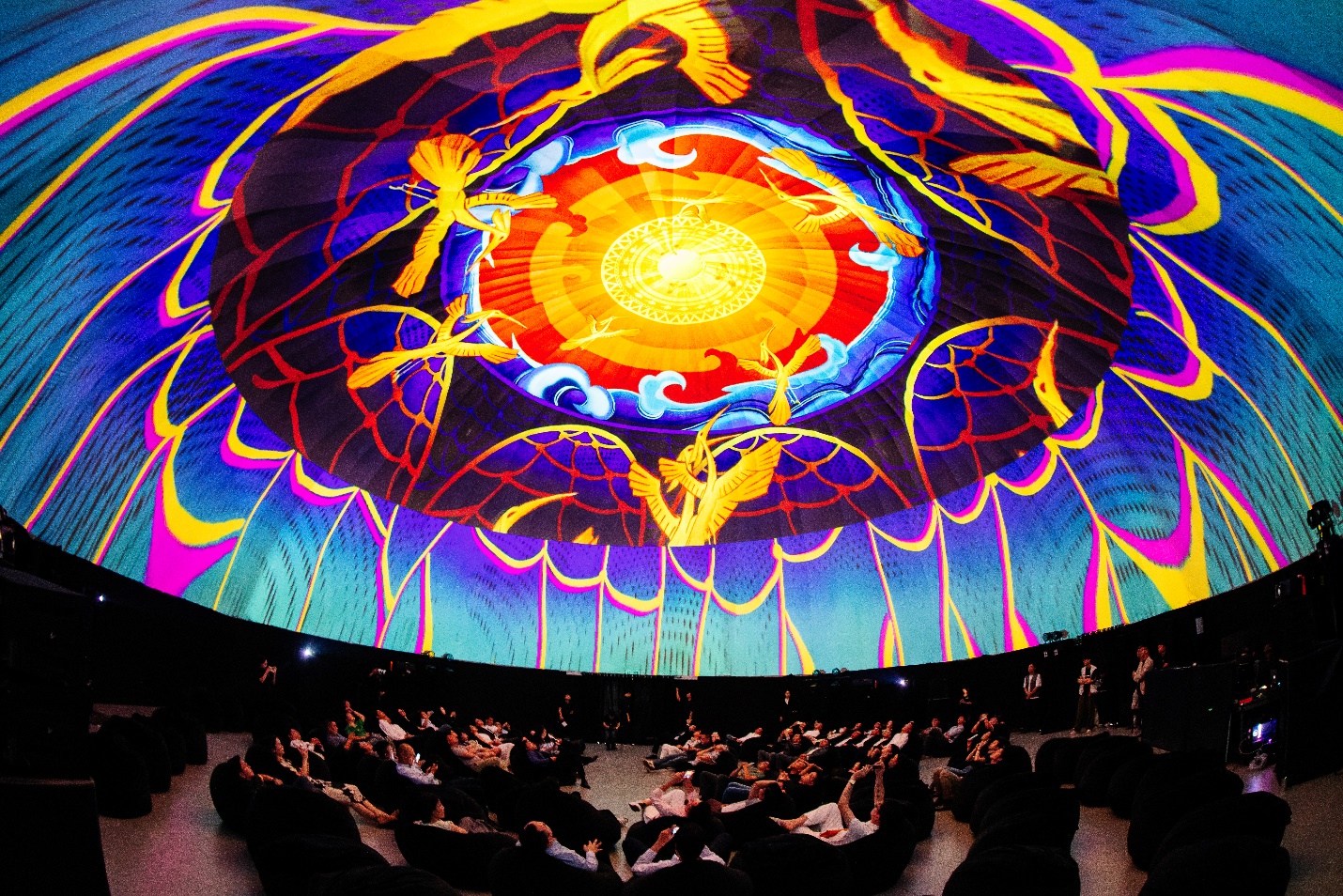 A group of people sitting in a circle  AI-generated content may be incorrect.