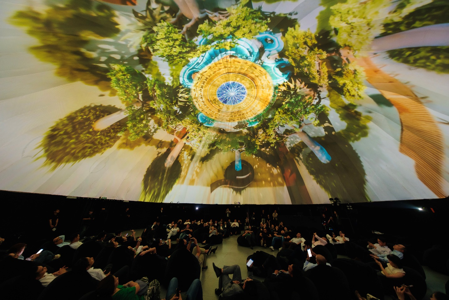 Trải nghiệm văn hoá nghệ thuật 3D Dome Mapping được ứng dụng trong bất động sản- Ảnh 2.
