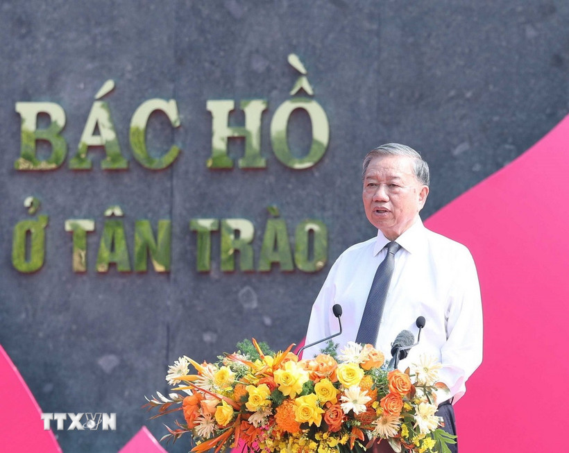 Tổng Bí thư Tô Lâm dự Ngày hội toàn dân bảo vệ an ninh Tổ quốc tại Tuyên Quang- Ảnh 1.