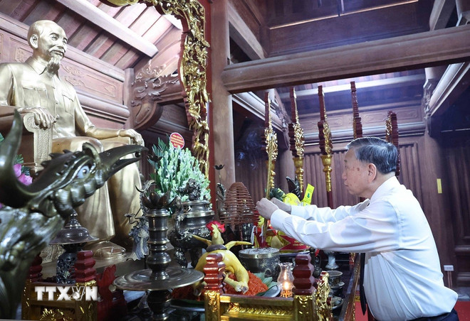 Tổng Bí thư Tô Lâm dự Ngày hội toàn dân bảo vệ an ninh Tổ quốc tại Tuyên Quang- Ảnh 3.