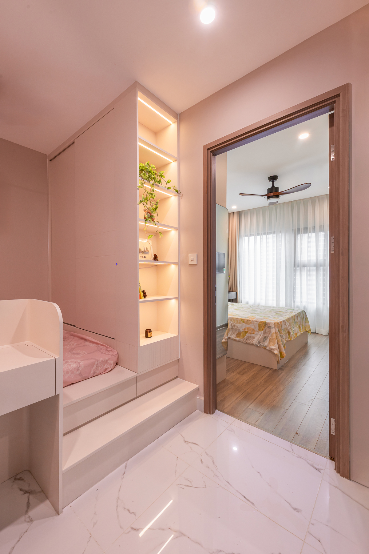 Cải tạo căn hộ 48 m2 cho 3 người ở với 280 triệu đồng- Ảnh 8. Cải tạo căn hộ 48 m2 cho 3 người ở với 280 triệu đồng- Ảnh 8.