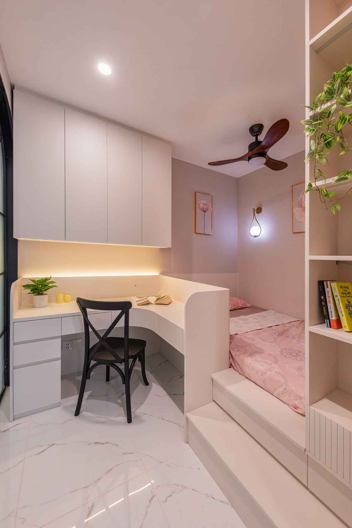 Cải tạo căn hộ 48 m2 cho 3 người ở với 280 triệu đồng- Ảnh 9. Cải tạo căn hộ 48 m2 cho 3 người ở với 280 triệu đồng- Ảnh 9.