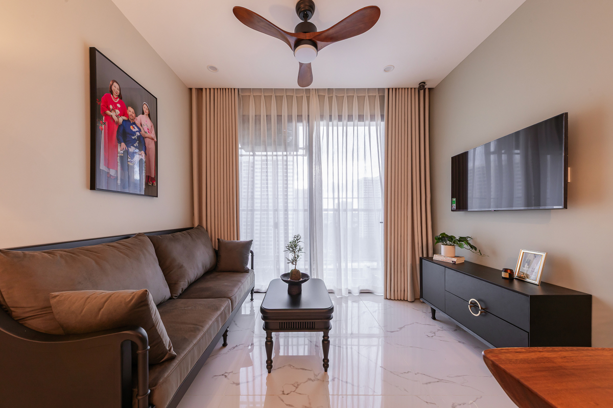Cải tạo căn hộ 48 m2 cho 3 người ở với 280 triệu đồng- Ảnh 1. Cải tạo căn hộ 48 m2 cho 3 người ở với 280 triệu đồng- Ảnh 1.
