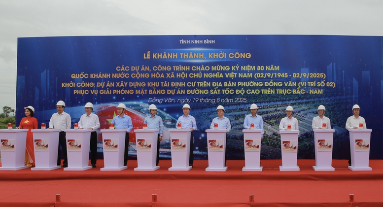 Lễ khởi công, khánh thành 250 công trình tiêu biểu trên cả nước chào mừng Cách mạng tháng Tám và Quốc khánh 2/9- Ảnh 16.